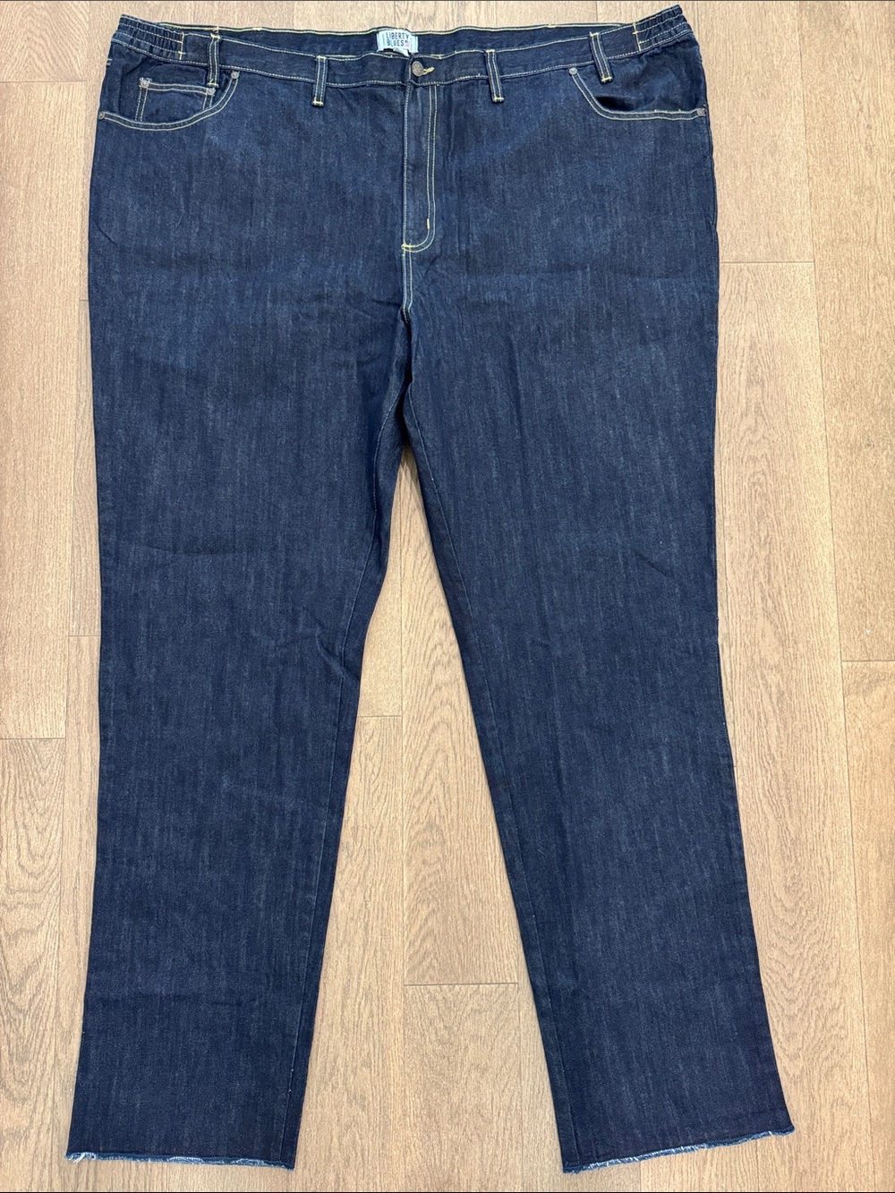 NWT Liberty Blues Men’s 56 38 Big Tall Denim Jeans ‎ 
Dark Wash Straight Leg